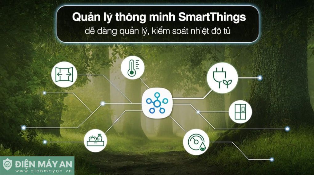 Tủ Lạnh Samsung Inverter 583 Lít Side By Side RS57DG400EM9SV